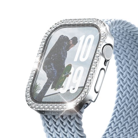 PanzerGlass ® Full body Case Disco Silver Apple Watch Series 11 