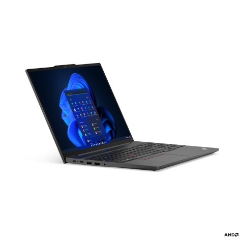 Lenovo ThinkPad E16 Ordinateur portable 40,6 cm (16") WUXGA AMD Ryzen™ 5 7530U 8 Go DDR4-SDRAM 256 Go SSD Wi-Fi 6 (802.11ax) Windows 11 Pro Noir