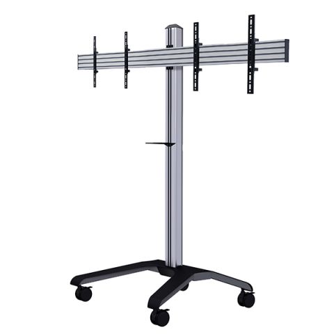 B-Tech BT8514 116,8 cm (46") Noir, Argent Sol