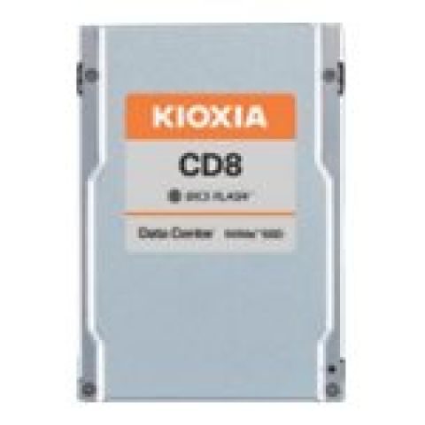 Kioxia CD8-R 2.5" 7680 Go PCI Express 4.0 BiCS FLASH TLC NVMe