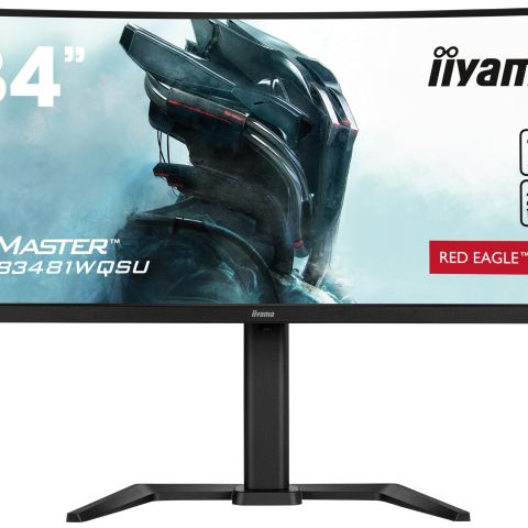 iiyama G-MASTER GCB3481WQSU-B1 écran plat de PC 86,4 cm (34") 3440 x 1440 pixels UltraWide Quad HD LCD Noir