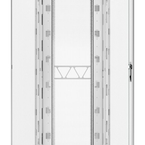 APC Rack NetShelter SX2 52U L800XP1200XH2436mm, blanc, avec panneaux latéraux