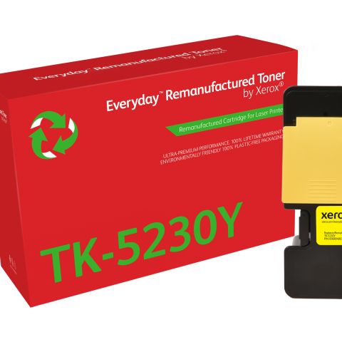 Remanufacturé Everyday Toner remanufacturé Jaune Everyday™ de Xerox compatible avec Kyocera TK-5230Y, Capacité standard