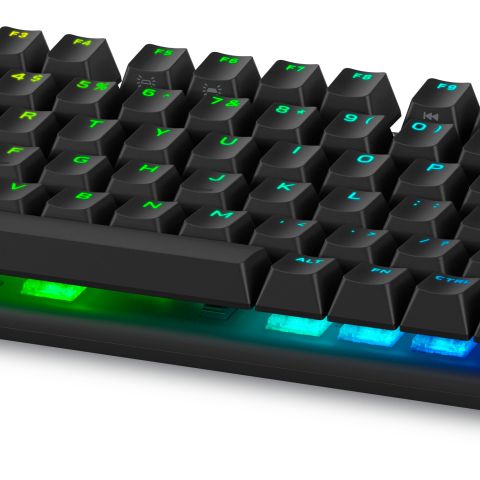 Alienware Pro Wireless Gaming Keyboard clavier Jouer USB + RF Wireless + Bluetooth Noir