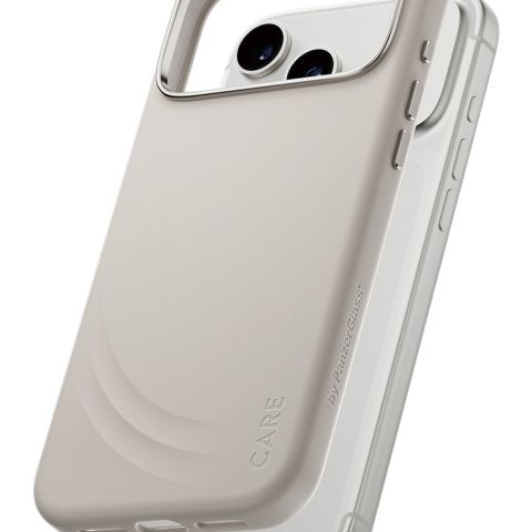 PanzerGlass CARE by ® FLOW Case Vanilla w. MagSafe iPhone 17 Pro Max coque de protection pour téléphones portables 17,5 cm (6.9") Housse Beige