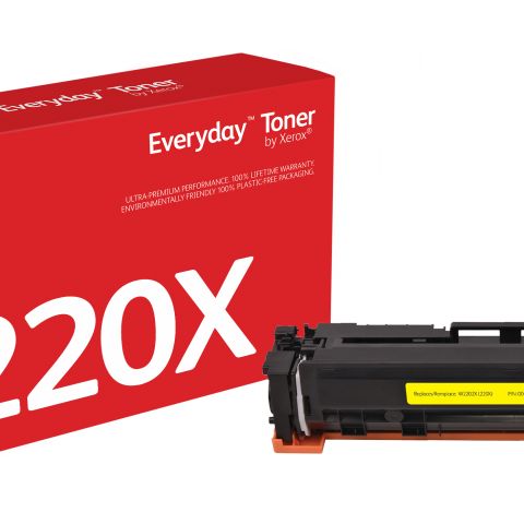 Toner Everyday™ _OEM_NAME_ Jaune de Xerox compatible avec HP 220X (W2202X), Grande capacité