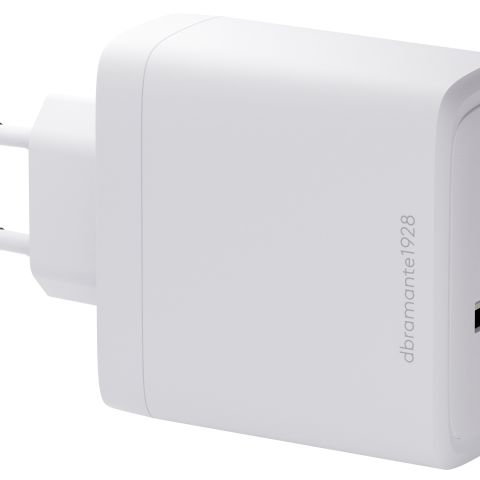 dbramante1928 CI10EUBL7233 chargeur d'appareils mobiles Ordinateur portable, Smartphone, Tablette Blanc Secteur Charge rapide Intérieure