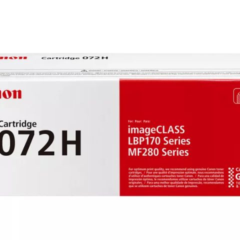 Canon 072H Cartouche de toner 1 pièce(s) Original Noir