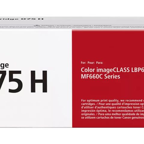 Canon 075 H Cartouche de toner 1 pièce(s) Original Noir