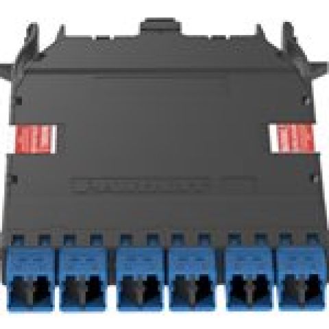 Panduit FHC9N-12-10U adaptateur de fibres optiques LC/MPO 1 pièce(s) Noir