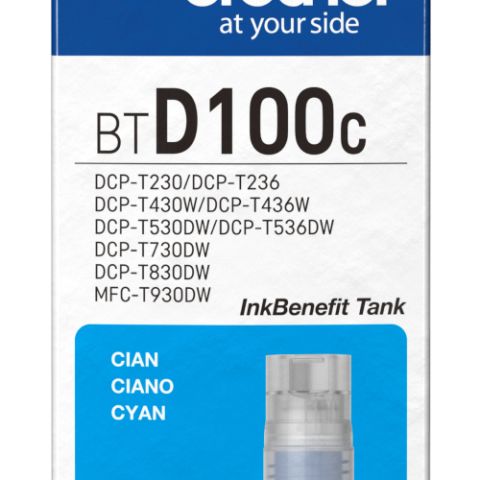 Brother BTD100C recharge d'encre pour imprimante Original