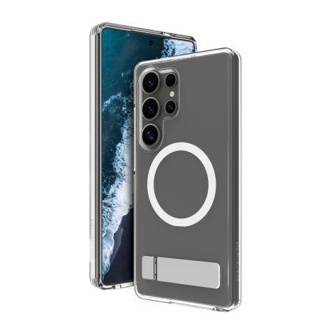 dbramante1928 Iceland Pro Qi2 Kick coque de protection pour téléphones portables 17,3 cm (6.8") Housse Transparent