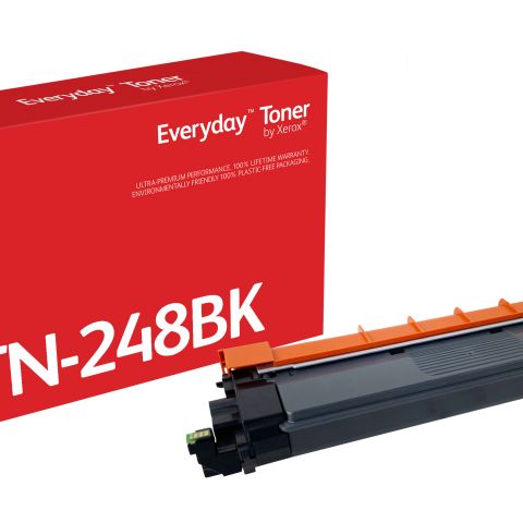 Xerox Toner Noir Everyday™ de compatible avec Brother TN248BK, Capacité standard