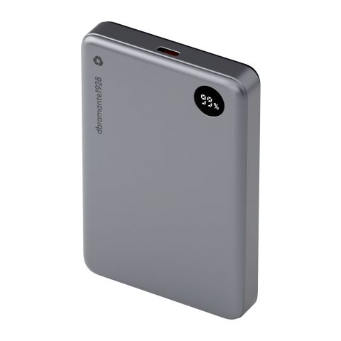 dbramante1928 CP10SLBL7178 banque d'alimentation électrique 10000 mAh Recharge sans fil Gris