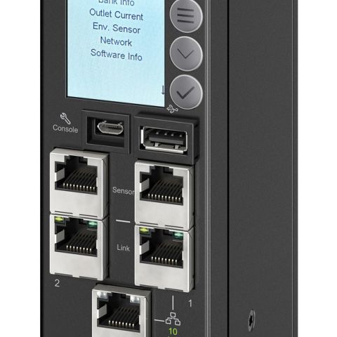 APC NetShelter unité de distribution d'énergie 42 sortie(s) CA 0U Noir