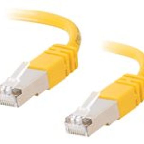 C2G Cat5e Booted Shielded (STP) Network Patch Cable