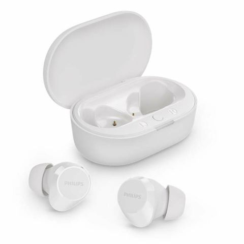 Philips TAT1209WT/00 écouteur/casque Écouteurs True Wireless Stereo (TWS) Ecouteurs Appels/Musique Bluetooth Blanc
