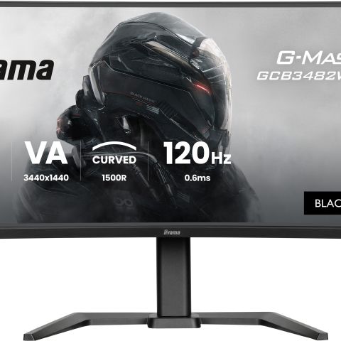 iiyama GCB3482WQSU-B1 écran plat de PC 86,4 cm (34") 1440 x 3440 pixels UltraWide Quad HD LED Noir