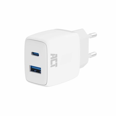 ACT AC2122 chargeur d'appareils mobiles Universel Blanc Secteur Charge rapide Auto