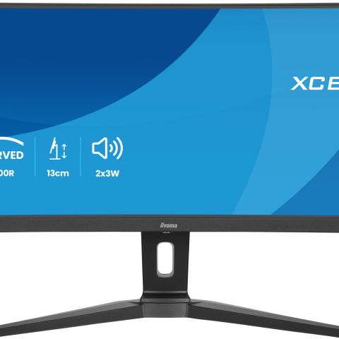 iiyama XCB4594DQSU-B1 écran plat de PC 111,8 cm (44") 5120 x 1440 pixels Dual QHD LED Noir