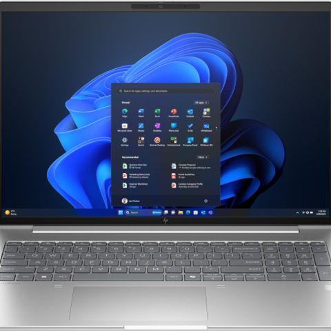 HP EliteBook 6 G1i 16 AI PC UMA Ultra5 225U 16.0 WUXGA UWVA 300 5MP IR 60Hz bnt Ordinateur portable 512 Go SSD Wi-Fi 6E (802.11ax) Windows 11 Pro