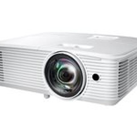 Optoma H117ST vidéo-projecteur Projecteur à focale courte 3800 ANSI lumens DLP WXGA (1280x800) Compatibilité 3D Blanc