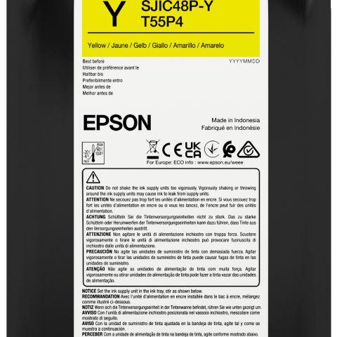 Epson SJIC48P-Y cartouche d'encre 1 pièce(s) Original Jaune