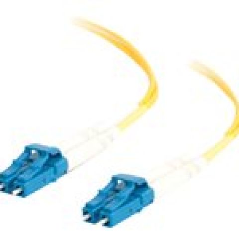 C2G LC-LC 9/125 OS1 Duplex Singlemode PVC Fiber Optic Cable (LSZH)