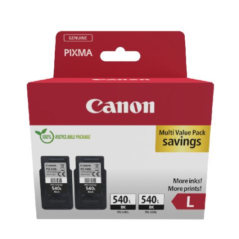 Canon PG-540L cartouche d'encre 2 pièce(s) Original High (L) Yield Noir