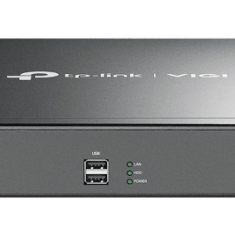 TP-Link VIGI NVR4064H Enregistreur vidéo sur réseau Noir