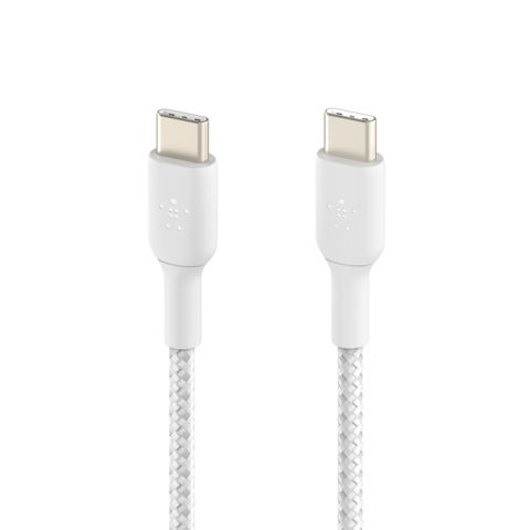 Belkin BoostCharge câble USB 2 m USB C Blanc