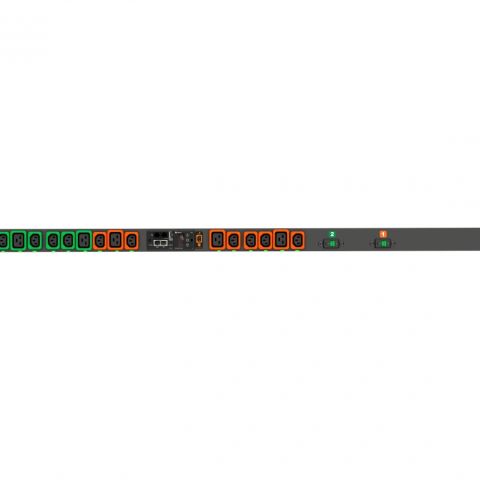 Vertiv MGR3EGC1-18PB63-3PS6B2A10-S unité de distribution d'énergie 18 sortie(s) CA Noir
