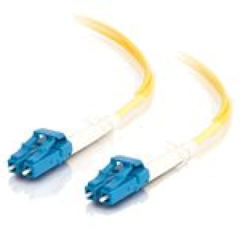 C2G LC-LC 9/125 OS1 Duplex Singlemode PVC Fiber Optic Cable (LSZH)