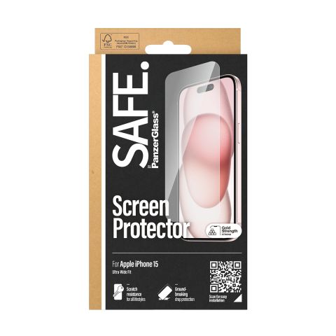  Ultra-Wide Fit Protection d'écran transparent Apple 1 pièce(s)