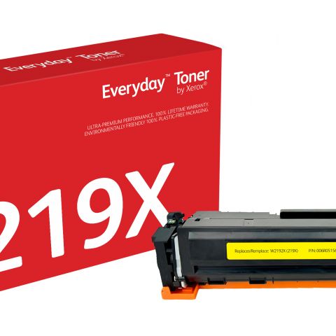 Toner Everyday™ _OEM_NAME_ Jaune de Xerox compatible avec HP 219X (W2192X), Grande capacité