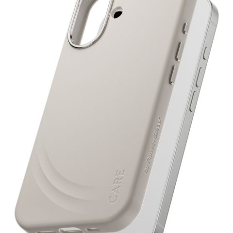 PanzerGlass CARE by ® FLOW Case Vanilla w. MagSafe iPhone 17 coque de protection pour téléphones portables 16 cm (6.3") Housse Beige