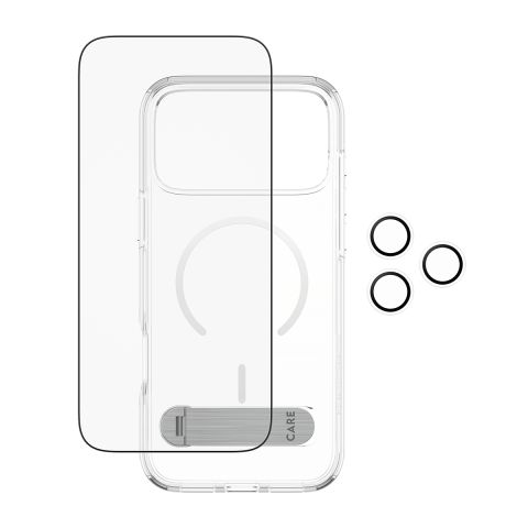  CARE by ® 3-in-1 Feature Kick Bundle iPhone 17 Pro Max Protection d'écran transparent Apple 1 pièce(s)