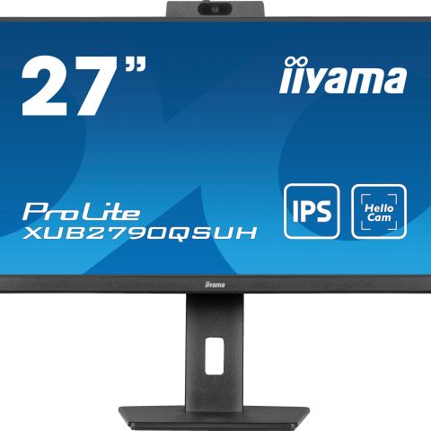 iiyama ProLite XUB2790QSUH-B1 écran plat de PC 68,6 cm (27") 2560 x 1440 pixels 4K Ultra HD LED Noir