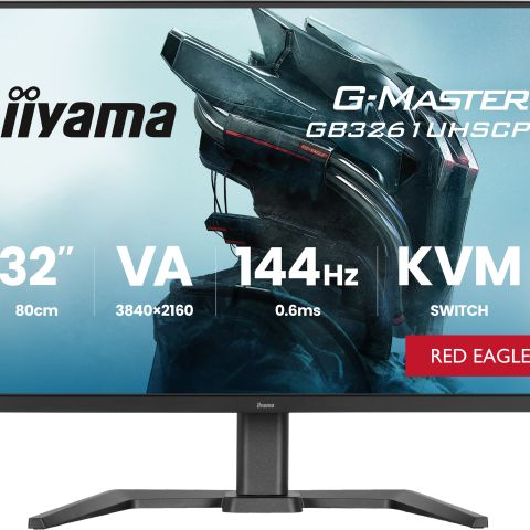 iiyama G-MASTER GB3261UHSCP-B1 écran plat de PC 80 cm (31.5") 3840 x 2160 pixels 4K Ultra HD Noir