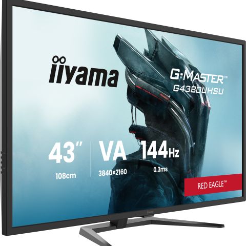 iiyama G-MASTER G4380UHSU-B2 écran plat de PC 108 cm (42.5") 3840 x 2160 pixels 4K Ultra HD LED Noir
