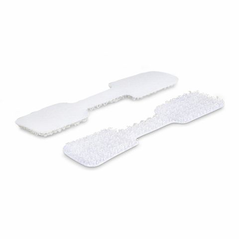 StarTech.com Étiquette pour Câble de 9 cm, Paquet de 100, Blanches, Étiquette de Repérage pour Câble avec Crochets, Étiquettes de Cordon Inscriptibles pour Gestion des Câbles, Étiquettes d'Identification de Câbles