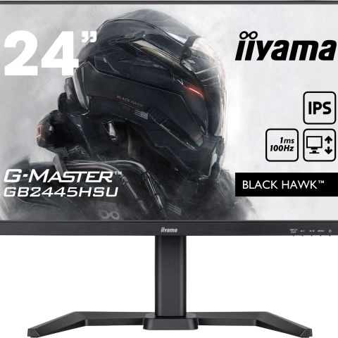 iiyama G-MASTER GB2445HSU-B2 LED display 60,5 cm (23.8") 1920 x 1080 pixels Full HD Noir
