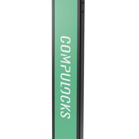 Compulocks Space BrandMe support antivol pour tablettes 22,1 cm (8.7") Noir