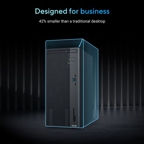 ASUS ExpertCenter P500MV-13420H072X Intel® Core™ i5 i5-13420H 16 Go DDR5-SDRAM 512 Go SSD Windows 11 Pro Mini Tower PC Gris