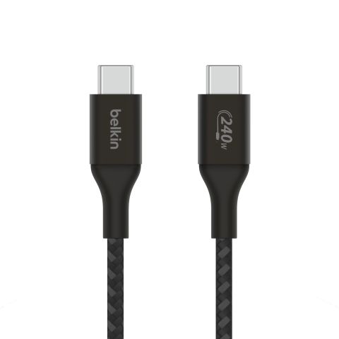 Belkin CAB015bt2MBK câble USB 2 m USB 2.0 USB C Noir