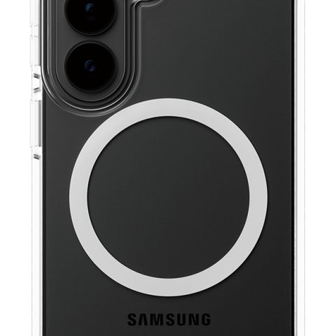 PanzerGlass CARE™ by ® Samba Case Transparent w. White Qi Samsung Galaxy S26 coque de protection pour téléphones portables 16 cm (6.3") Housse