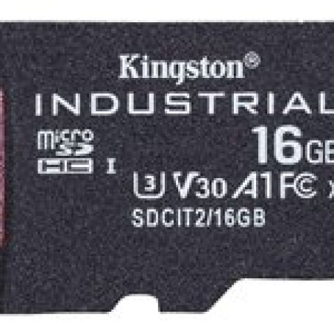 Kingston Technology Industrial 16 Go MicroSDHC UHS-I Classe 10