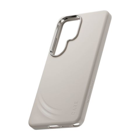 PanzerGlass CARE™ by ® Flow Case Vanilla w. Qi Samsung Galaxy S26 Ultra coque de protection pour téléphones portables Housse Beige
