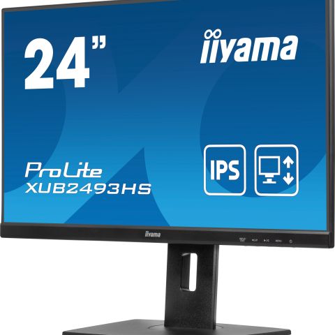 iiyama ProLite XUB2493HS-B6 écran plat de PC 60,5 cm (23.8") 1920 x 1080 pixels Full HD LED Noir