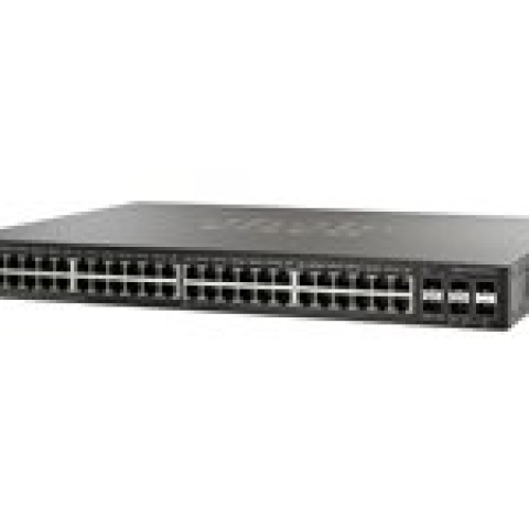 SG350X-48PV Géré L3 Gigabit Ethernet (10/100/1000) Connexion Ethernet, supportant l'alimentation via ce port (PoE) 1U Noir